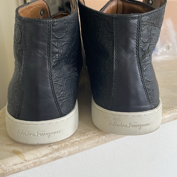 Mens Used Ferragamo Sneakers Size 10 - Picture 7 of 12